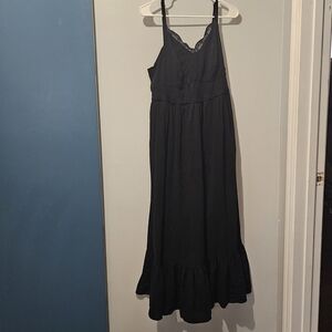 Torrid Elegant Black Maxi Dress - Size 22